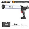 Professional Brushless Lithium Battery Glue Gun, Rechargeable Electric Glue Applicator, Dedicated Hot Melt Glue Gun for Structural Adhesives