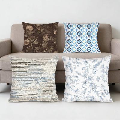 Warm Luxurious and Elegant Traditional Classical Pillow Case Sofa Living Room for Bedroom Car Cushion Square Cushion Nap Time