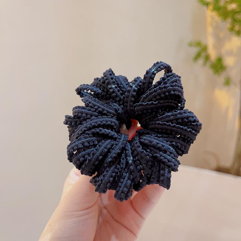 Colorful Kids' Hair Ties: Elastic Lace Scrunchies & Durable Headbands