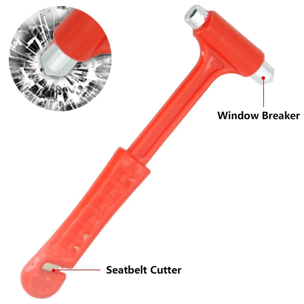 

Инструмент для аварийного выхода из автомобиля Безопасный автомобильный молоток для разбивания стекла Разбиватель стекла Артефакт для разбивания стекла Спасательный резак Жизнь Ремень безопасности