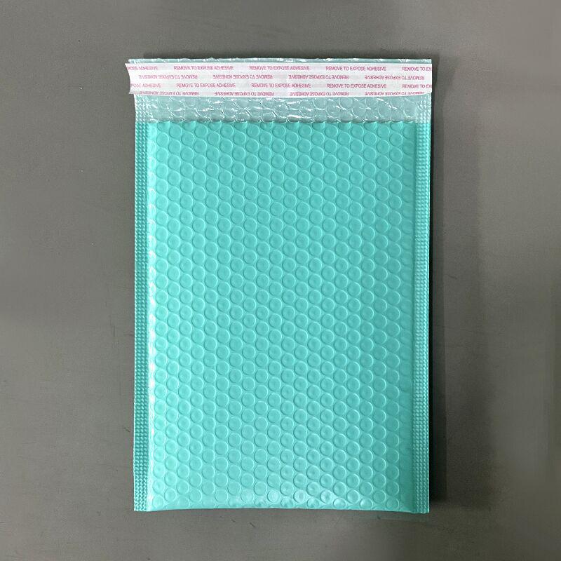 Black Shockproof Bubble Mailer with Self-Adhesive Closure for Clothing and Small Items