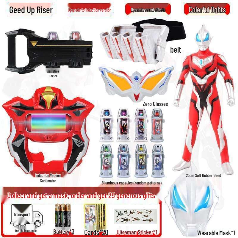 Geed Riser Kamen Rider Transformation Set with Zero Glasses & Capsule