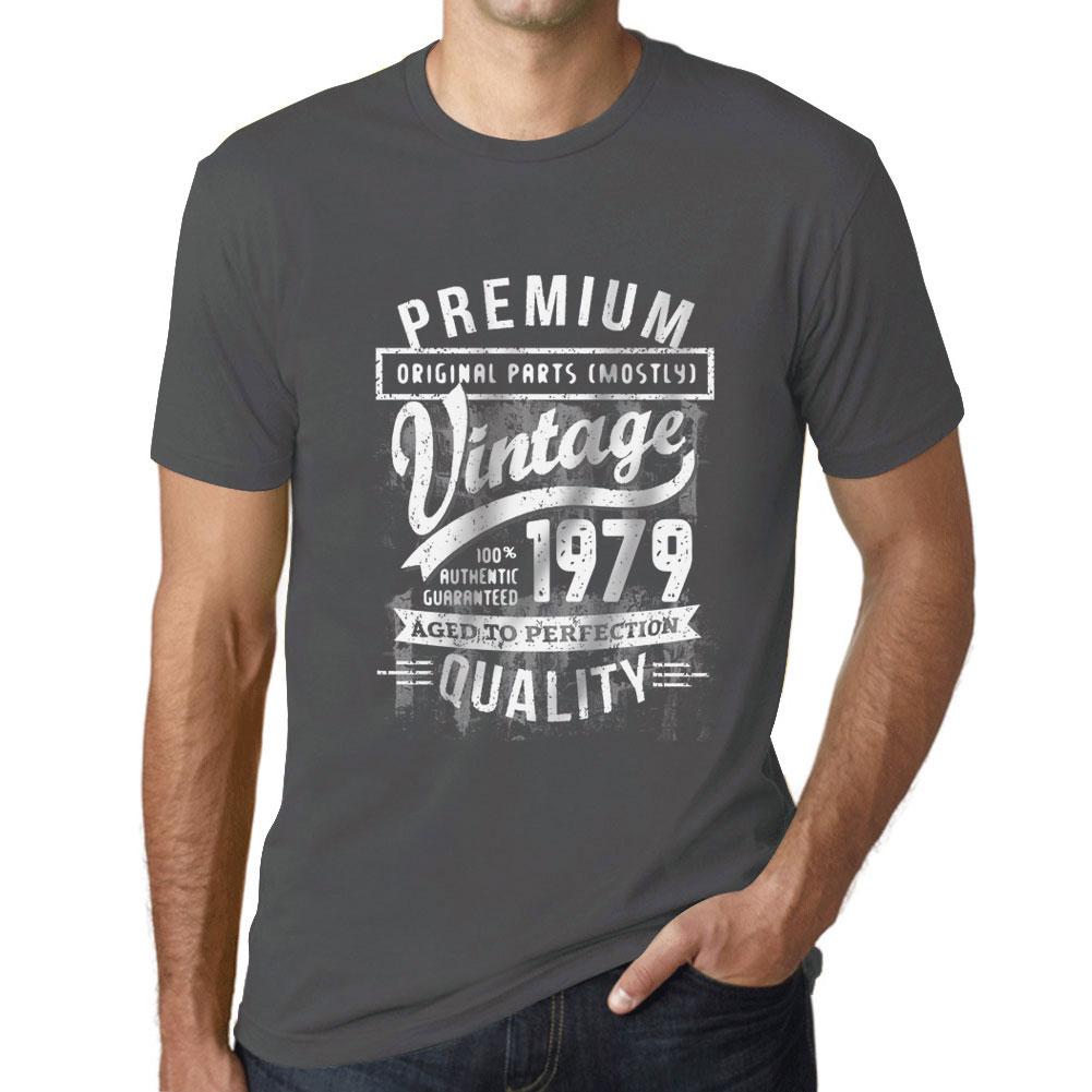 Ultrabasic Homme Graphique 1979 Aged To Perfection T-Shirt - Cadeau Danniversaire Pour 40 Ans
