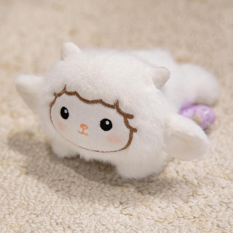 1Pc Cartoon Plush Toy Fridge Magnets, Fun Party Style Small Animal Plush Toys Creative Fridge Decorations