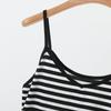 M to 6XL Plus size camisole Summer Modal Striped Cami Top Slimming  loose fit Sleeveless Tank Tops Versatile Baselayer