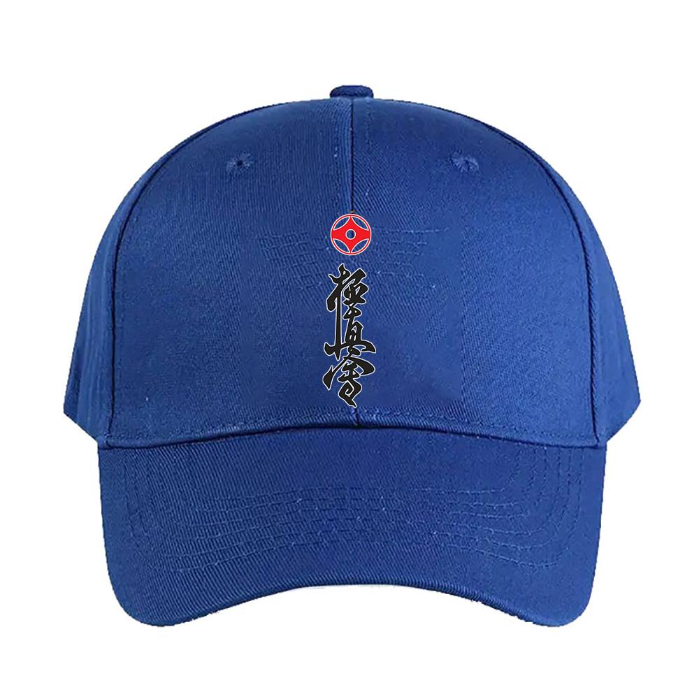 Kyokushin Karate Caps Summer Adult Baseball Cap Adjustable with Curved Brim Duckbill Hat Protection Sun Hats
