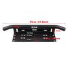 Universal Car Front License Plate Bull Bar Bumper Mount Bracket with 4'' LED Work Light Fog Lamp Holder Offroad Truck Trailer