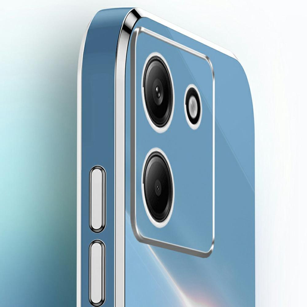 XINLI For Xiaomi Poco M7 Pro 5G Case Ring Kickstand Electroplating TPU Phone Cover