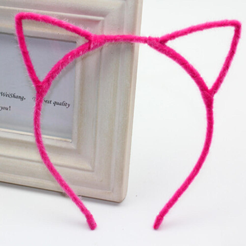 Coloful Headwear Cat Ear Hair Band For Girls Women Children Hair Accessories