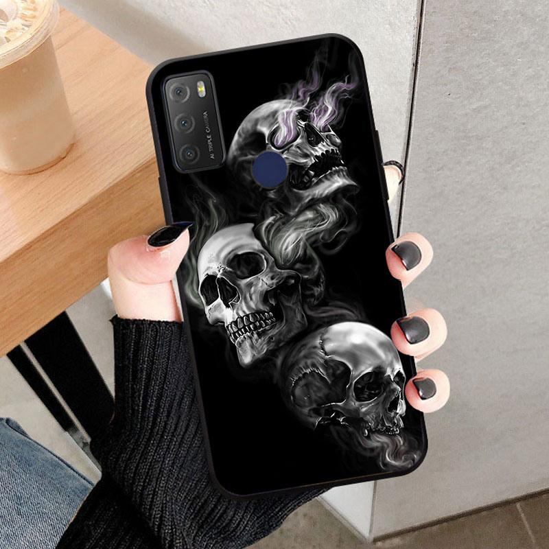 For Alcatel 1S 2021 Cases 6025H 6025D Wolf Lion Soft TPU Silicone Phone Cases For Alcatel 1 S 2021 Back Cover Bumper Funda Coque