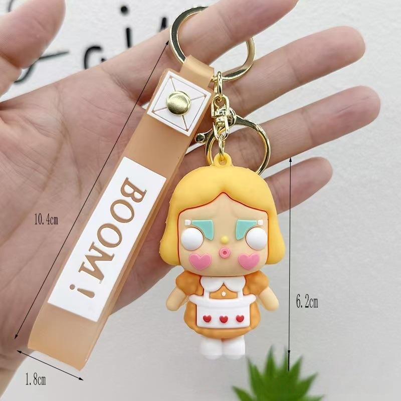 Tide Play Blind Box Keychain Doll Pendant Schoolbag Pendant Soft Glue Jewelry Small Gift