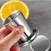 Teleskopický pohár z nerezové oceli Skládací pohárek Venkovní cestovní pohárek na mytí Přenosný malý pohárek Creative Que Bottle Mini Small Cup