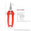 Special Grape Pruning and Fruit Picking Scissors - Spring-Loaded Thinning Scissors for Gardening and Small Tree Branches