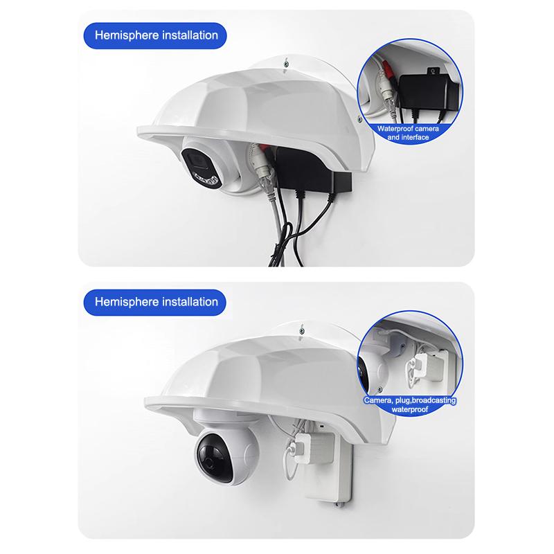Universal Sun Rain Shade Camera Cover Shield Cover Shield For Nest Ring Arlo Dome Bullet Outdoor Camera