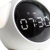 Alarm Clock Expression Clock Cute Dog Shape Multifunctional LED Digital Alarm Clock Voice Activated Night Light LED Alarm Clock