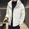 Outdoor Mountain Tide Brand Hooded Down Jacket Can Be Opened Twice To Keep Warm and Thickened Bread Jacket Men