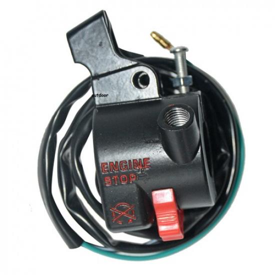 For 2004- CRF50F Honda Housing Right Handlebar Stop Kill Switch