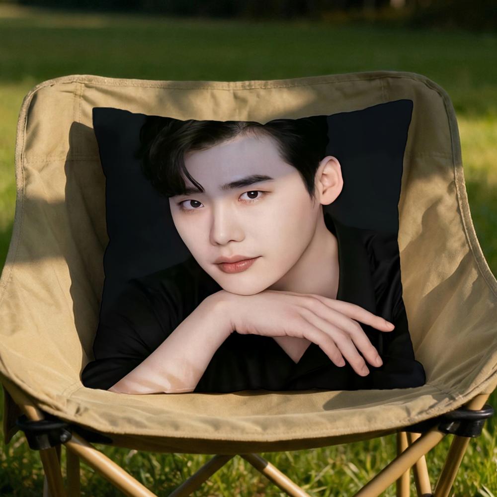 Lee Jong Suk Cushion Cover Soft Reversible Durable Pillow Cover MultiScene Use for Home Car Daily Comfort