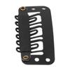 100Pcs 6 Teeth Hair Extension Clips Wig Clips Stainless Steel U Shape Snap Clips for Hair Extension Hairpiece DIY