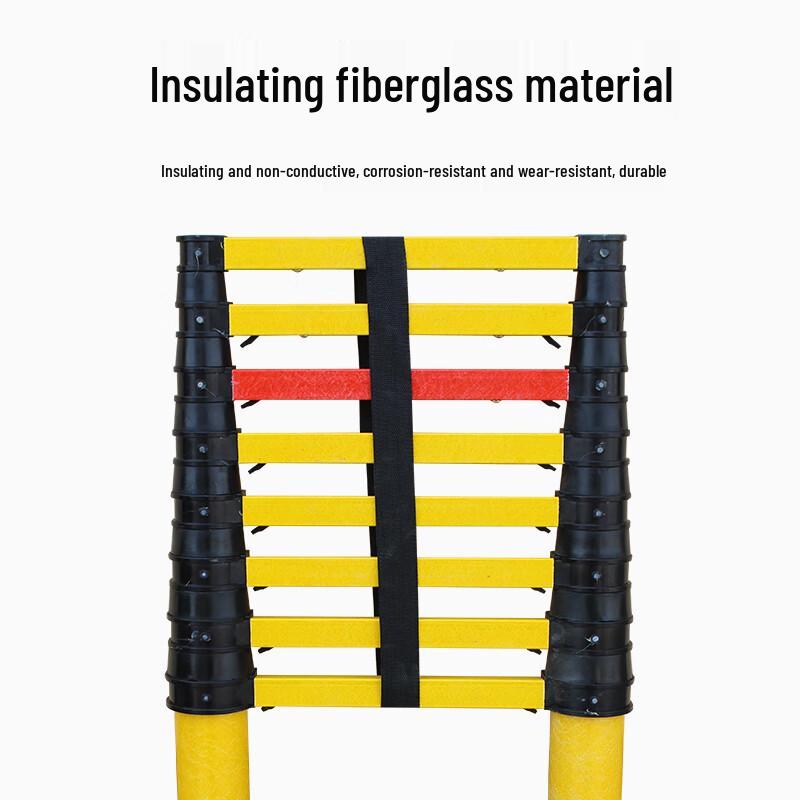 Fiberglass Insulated Telescopic Ladder