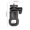 Portable 1/4 Screw Mount Fill Light Clip Compact Fill Light Clip Holder for Photography for Phones Tablets & Laptops