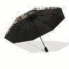 Viking Helmet Axes Norse Symbol Tapestry  DecorUmbrella, Portable 3-Fold Compact Umbrella,Christmas Gift ES527
