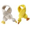 Handcrafts Cartoon Knit Scarf Cute Duck Designs Soft Woolen Scarves Wrap for Kids and Teens Winter Cozy Warm Neck Warmer