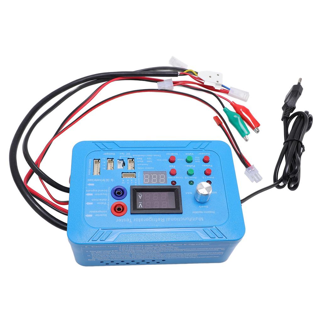 Inverter Refrigerator Tester Variable Frequency Board Testing Instrument Solenoid Valve Repair Tool with Buzzer Warning