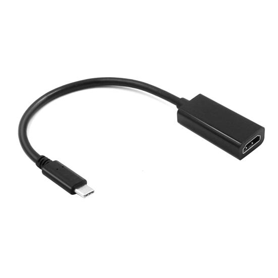 Type C To 4K HDMI-compatible DisplayPort Mini DP Adapter for Macbook Chrome Book HP Dell