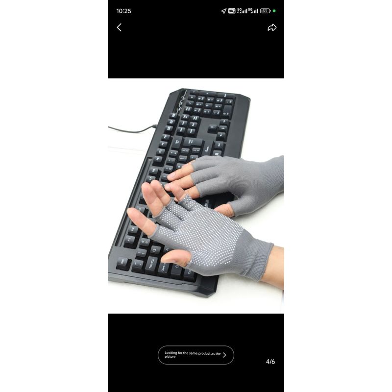 

Men Cycling Summer Half Finger Sun Protection Driving Leakage Finger Fishing Fitness Sports Anti-Slip Half Thin Gloves for Women Grey five-finger Non Slip 5 pairs All yards