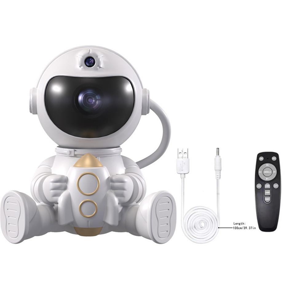 Astronaut Galaxy Projector, Star Projector with Timer and Remote, Astronaut Light Projector LED Starry Night Light Projector