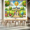 Happy Campus Theme Party Banner - Multi-functional Party Decoration Banner Suitable for various occasions.