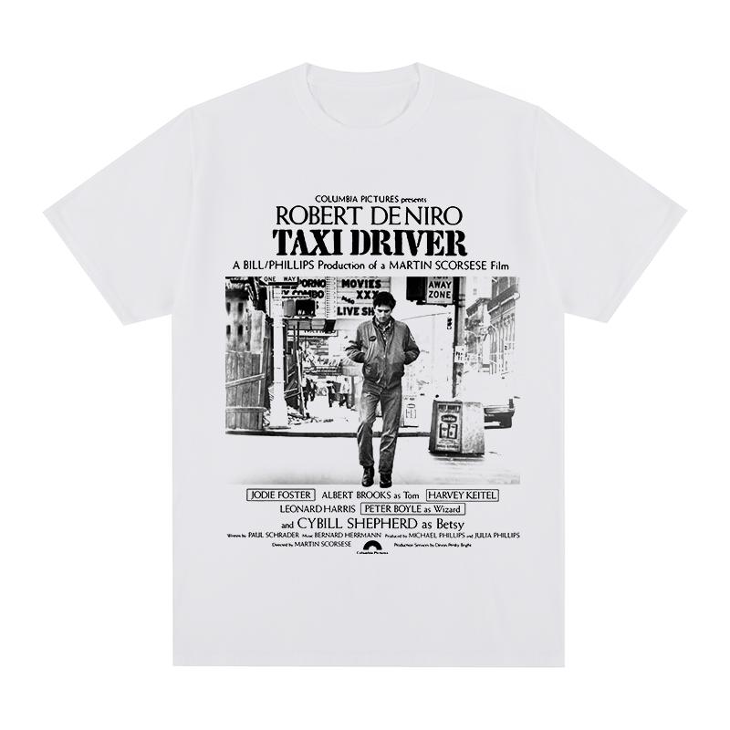 Taxi Driver Vintage tshirt Robert De Niro Movie Raging Bull Natural Born Killers Cotton Unisex T shirt New TEE TSHIRT Women s tops S