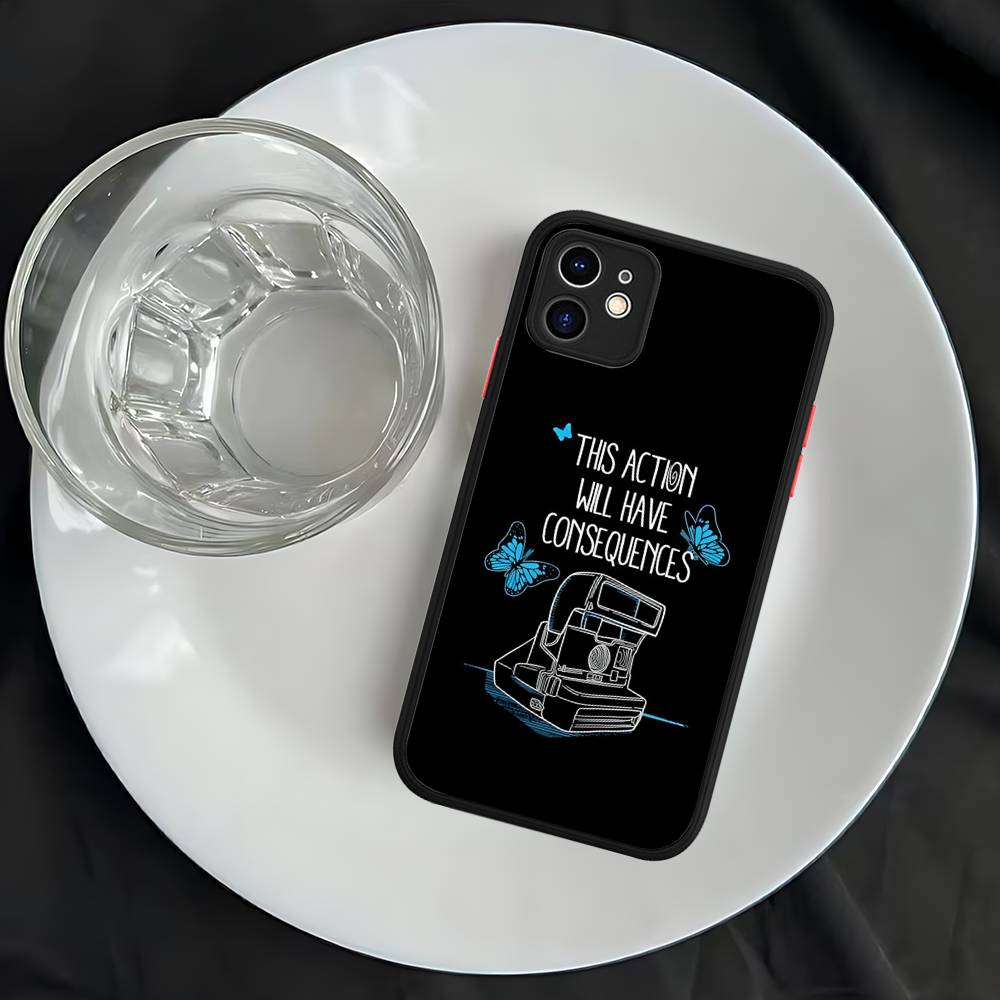 Life Is Strange Before The Storm Video Game Phone Case For IPhone16 15 14 13 12 11 Pro Max Plus X XS MAX Matte Cover