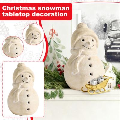Snowman Desktop Decoration, Christmas Home Decoration