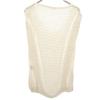 Helmut Lang Linen No Sleeve Knit Best P Ivory Women Used
