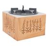 Flame Humidifier 400ml Aromatherapy Scent Diffuser Fragrant Oil Humidifier with Timer for Home