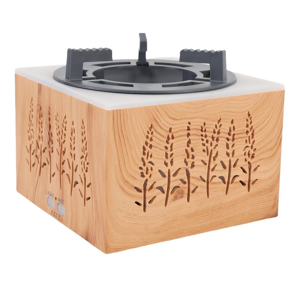 Flame Humidifier 400ml Aromatherapy Scent Diffuser Fragrant Oil Humidifier with Timer for Home
