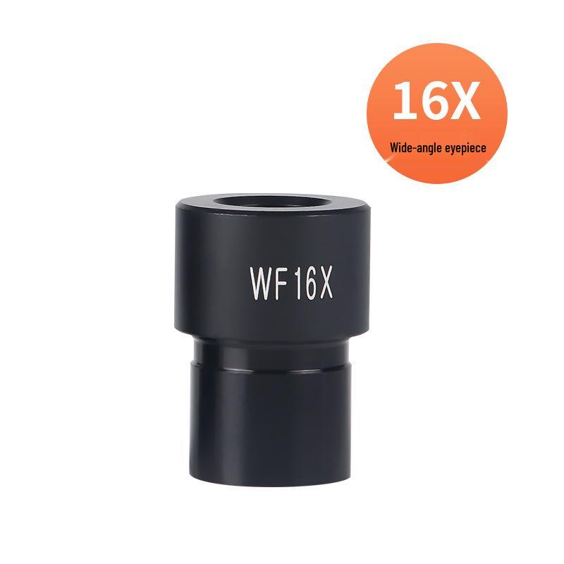 Biological Microscope Lens Accessories: WF10X-25X Magnification Stereoscopic Wide-Angle Eyepiece with High Eye Point and Micrometer.
