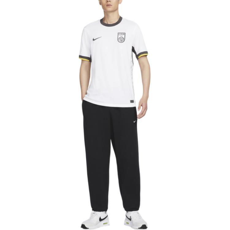 Nike Soccer Jersey 2024/25 Season, China Team, Away, Fan Edition Men's White/Medium Gray/Medium Gray FJ4279-100