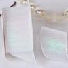 Yards Fishtail Organza Ribbon Crafts Bow Polyester Silk Satin Ribbons 4cm Shiny Silk Ribbons for Decorating Weddings