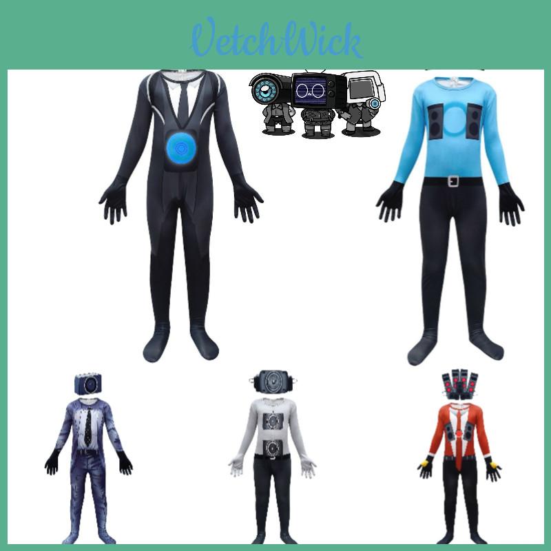 Novinka Kreslená TV Toaletní muž Cosplay Body pro děti 4713