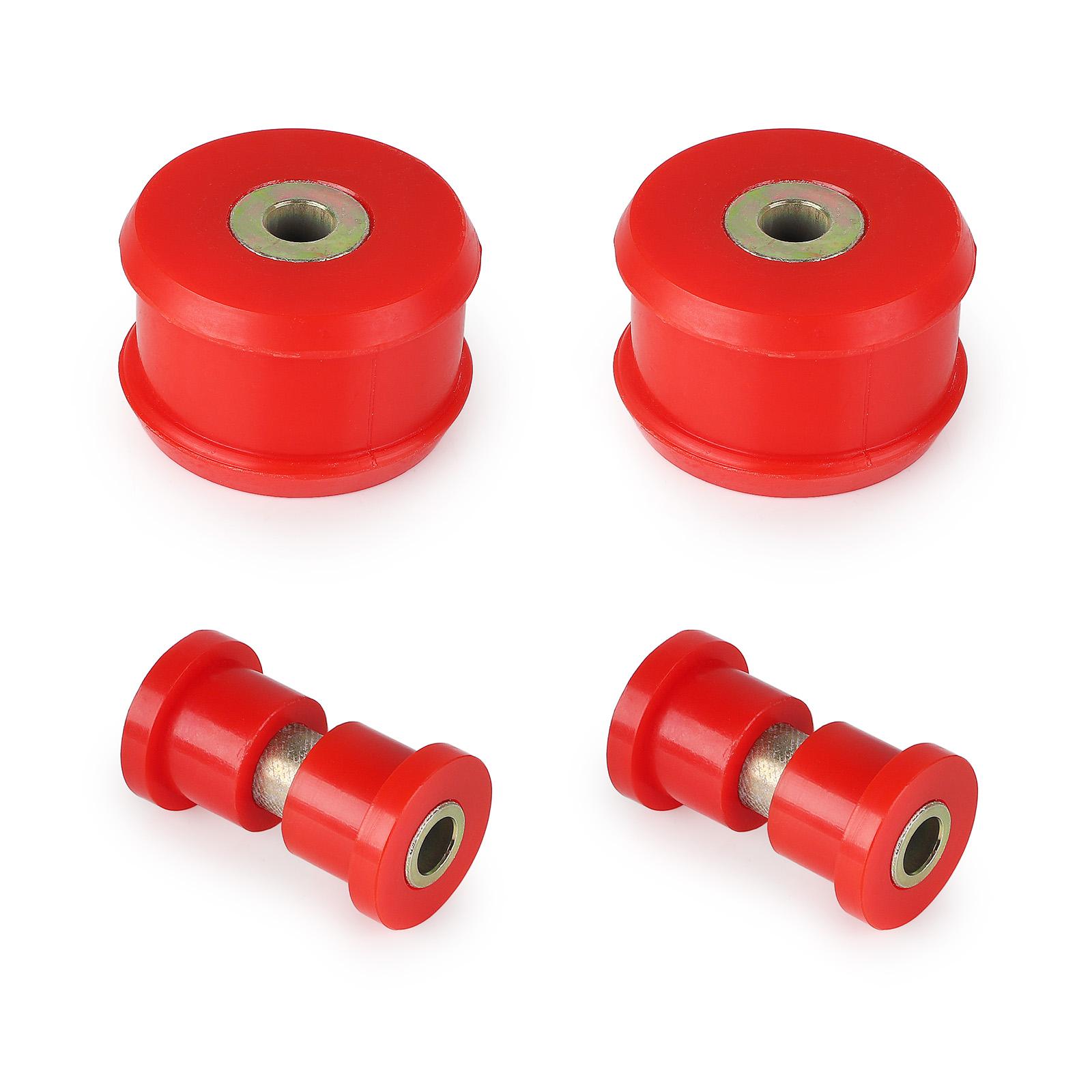 22-202 Red Car Front Control Arm Bushings Kit For VW Beetle MK4 Golf/Jetta MK2 MK3 MK4 1985-2006 Polyurethane Car Accessories 1 set