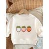 European Size A Brightly Colored Print Pattern, a Comfortable And Skin-Friendly Round-Neck Sweatshirt for Baby , Perfect for Everyday Wear