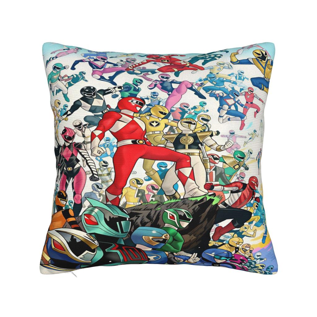 Super Sentai Pillow Case Soft Pillow Cover For Living Room Chair Morden Pillowcases