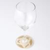 Nakanishi Kogei Nurimon De Verre Wine Glasses, Maki-e Design, Manyo Crane, Pair Set, 0770043
