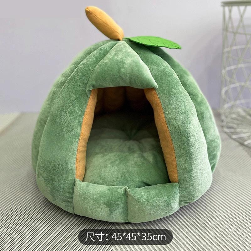 Pet Dog Beds Mats Soft Plush Warm Sofa Kennel Sleep Basket for Small Dogs Cats Supplies Basket Blanket Accessories