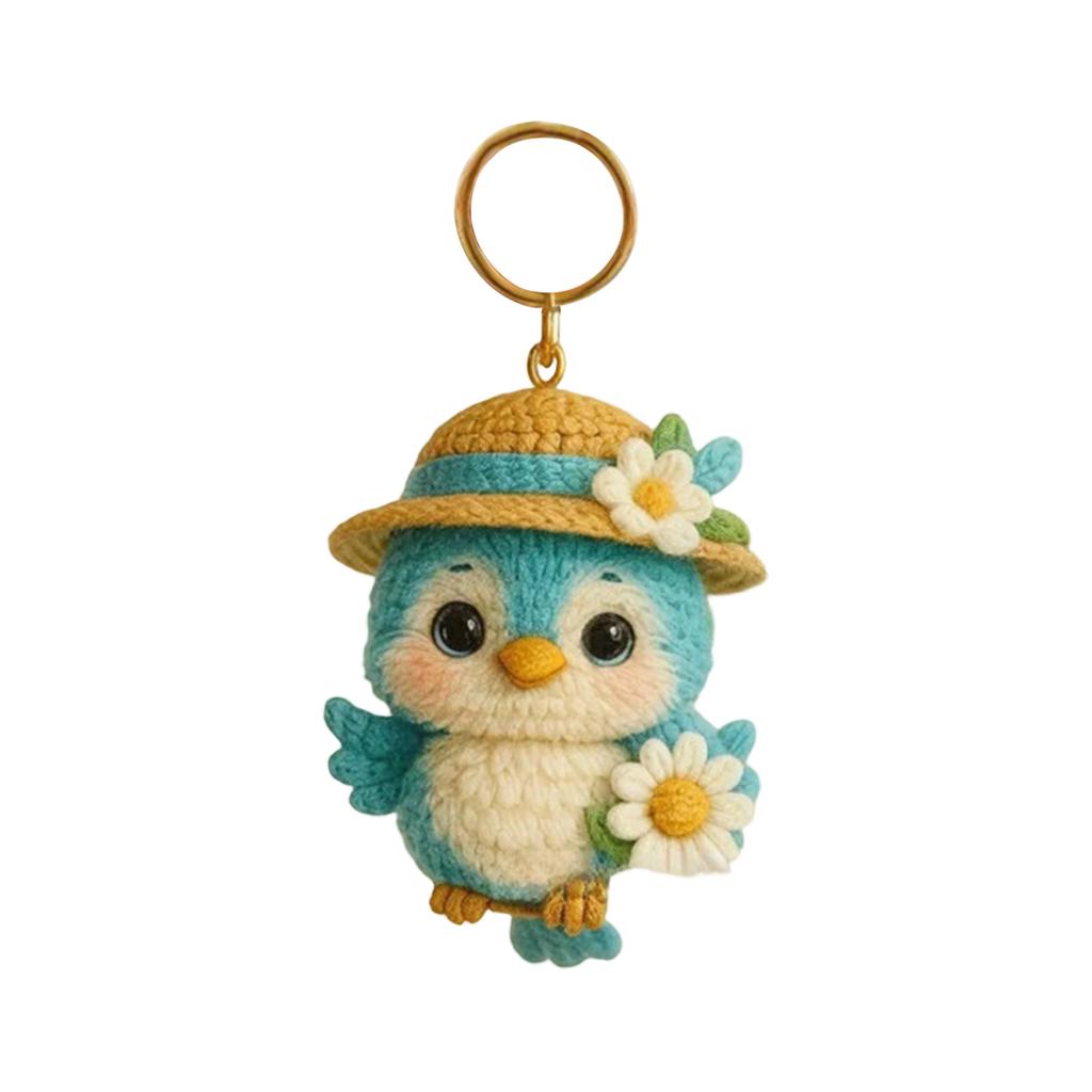Adorable Crochet Animal Keychains Handmade Too Cute To Handle