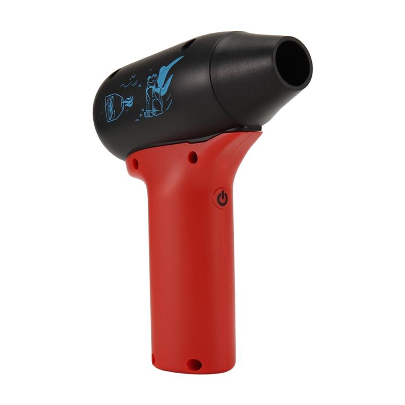 

Mini Jet Blower Battery Powered Turbo Fan Portable Violent Air Blower For Car, Keyboard Cleaning, Air Bed, Hair Drying