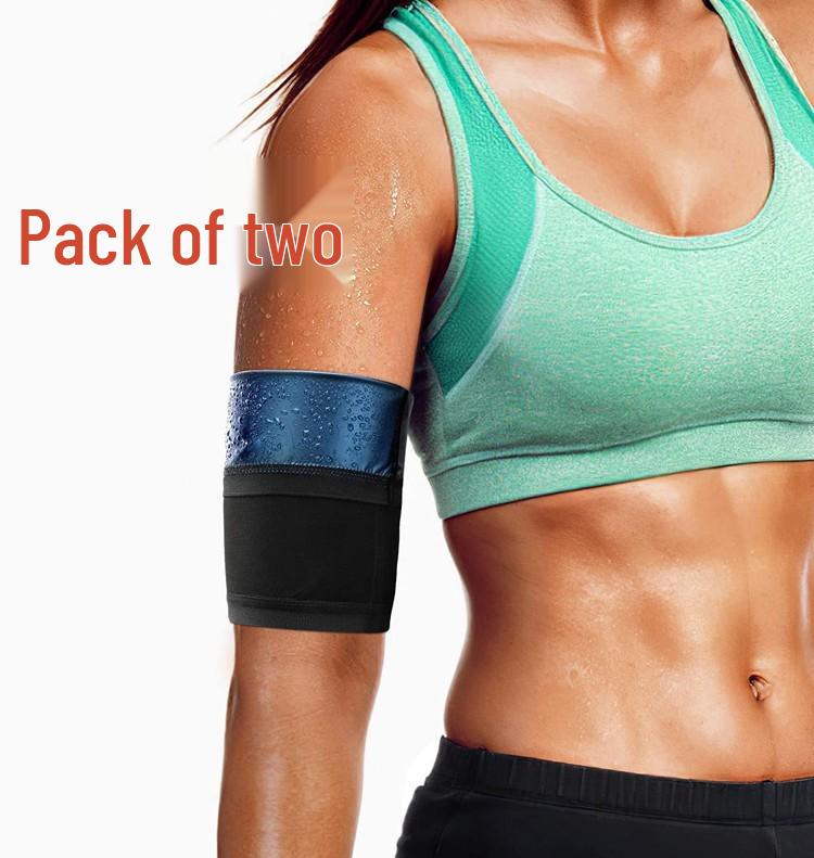 Damen Figurformende Ärmel für Yoga und Fitness - Schlankmachende und Schweißtreibende Armschützer